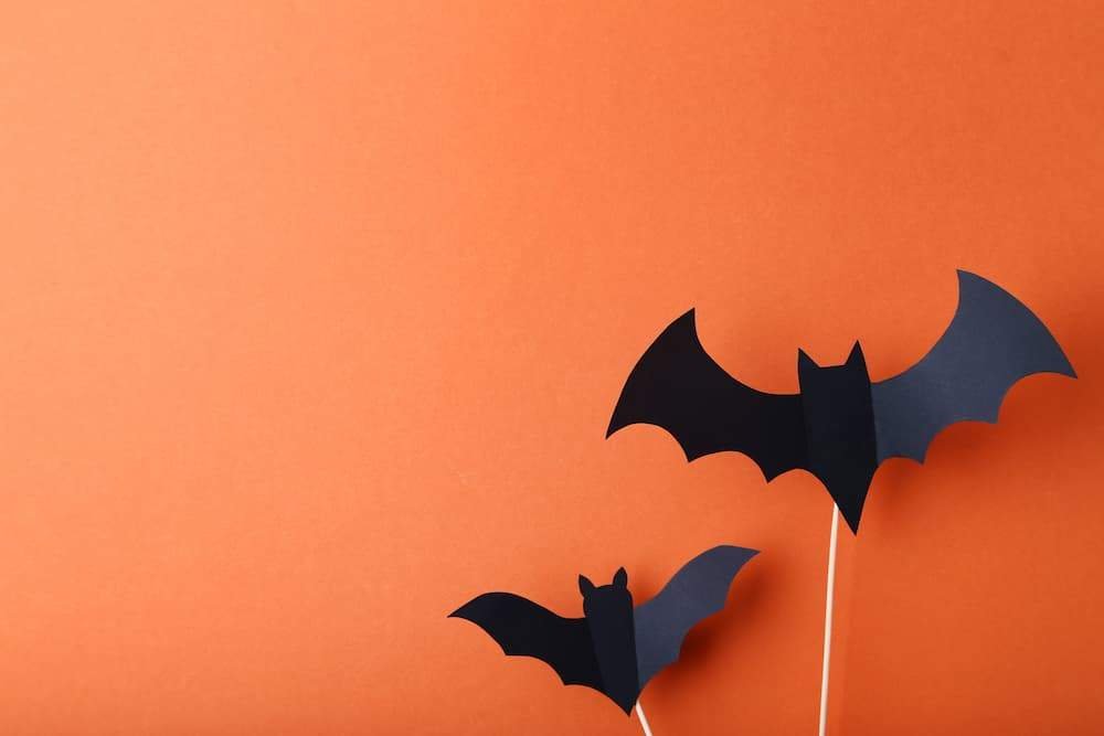 Festive decoration for a Halloween event or fundraiser aimed at supporting children and families involved in foster care.